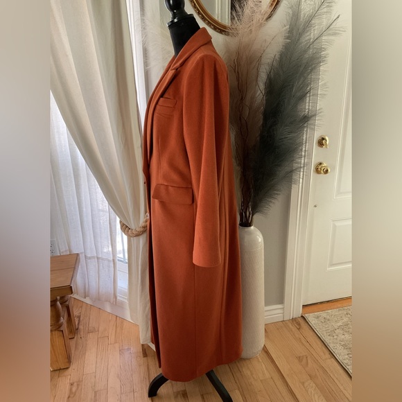 Alex Marie Rust Orange Coat - Picture 4 of 11